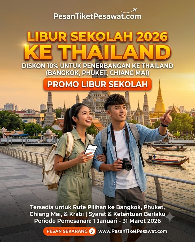 Diskon Liburan ke Thailand